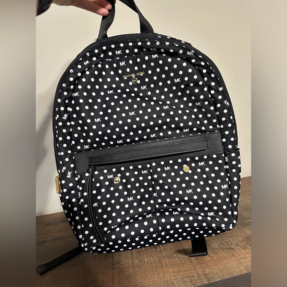 Michael Kors Polka Dot Backpack